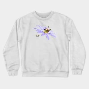 Honey bee busy / Swiss Artwork Photography Crewneck Sweatshirt